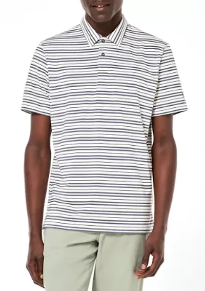 Men's Achieve Striped Polo Shirt