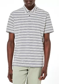 Men's Achieve Striped Polo Shirt