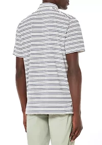 Men's Achieve Striped Polo Shirt