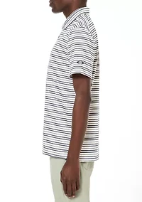 Men's Achieve Striped Polo Shirt