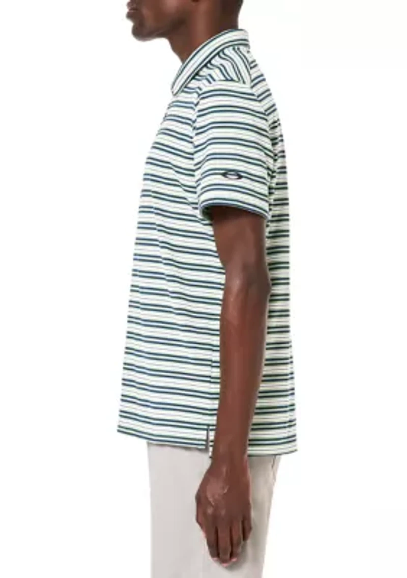 Men's Achieve Striped Polo Shirt