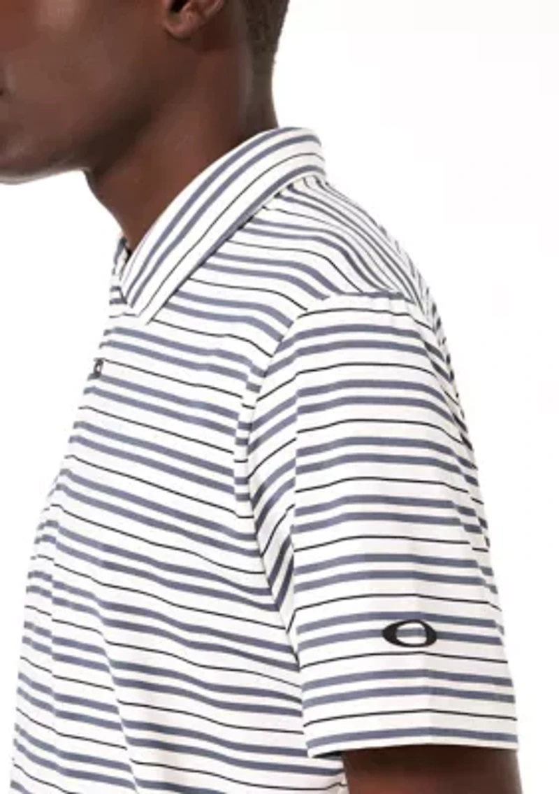 Men's Achieve Striped Polo Shirt