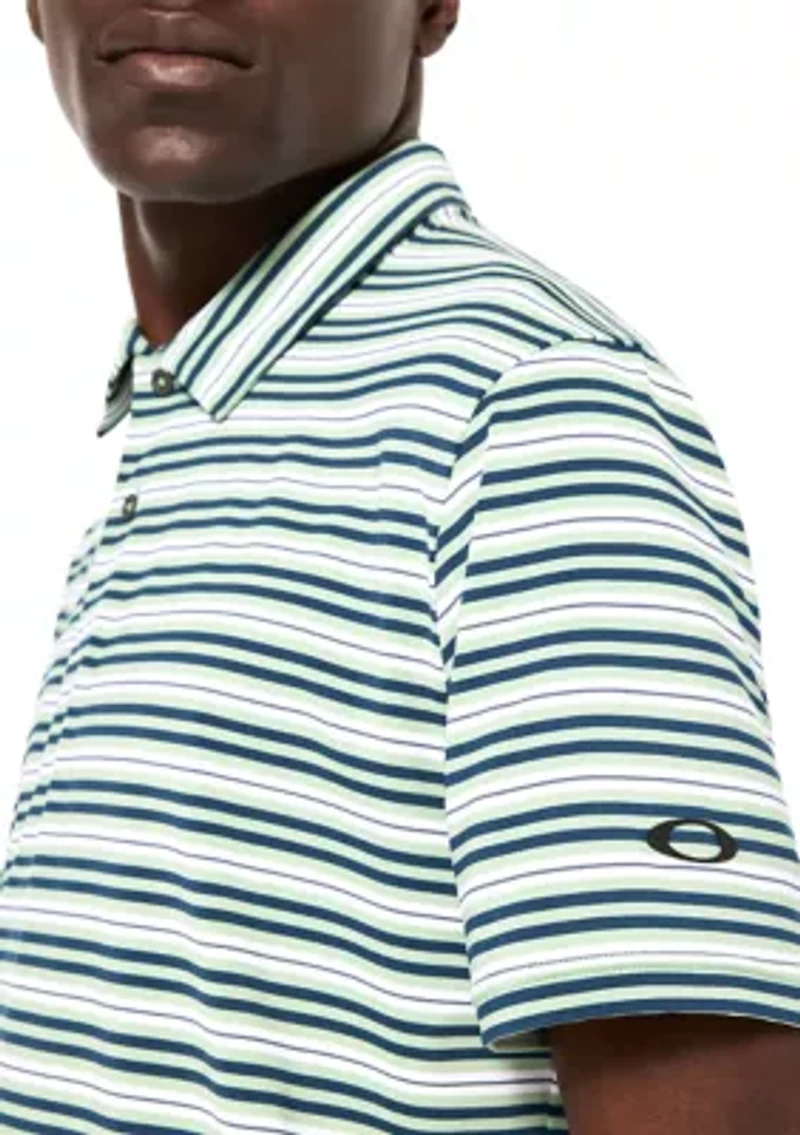 Men's Achieve Striped Polo Shirt