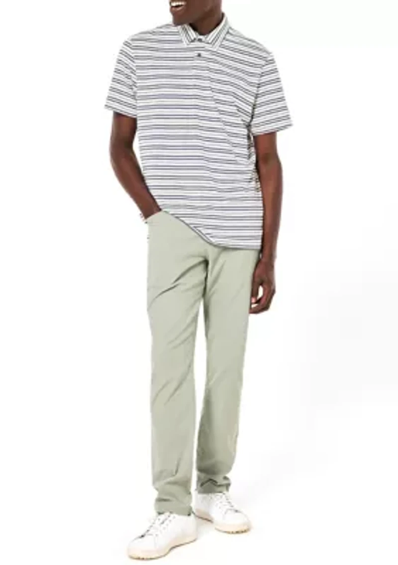 Men's Achieve Striped Polo Shirt