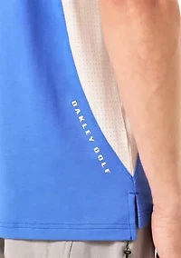 Men's Contrasting Airvented Polo Shirt