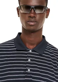 Men's Stripe Polo Shirt