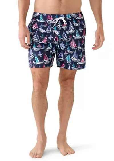 Sano Printed Swim Trunks