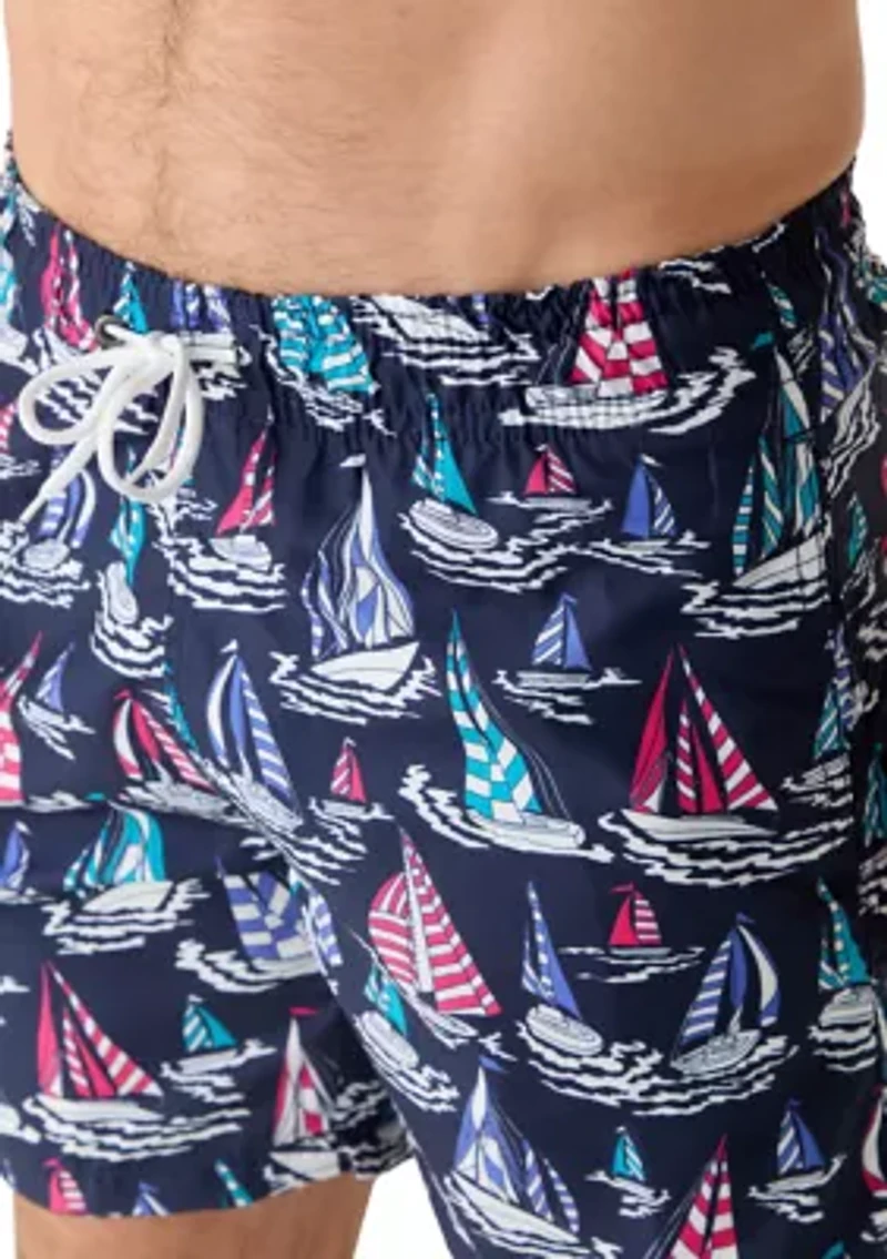 Sano Printed Swim Trunks