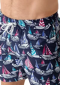 Sano Printed Swim Trunks