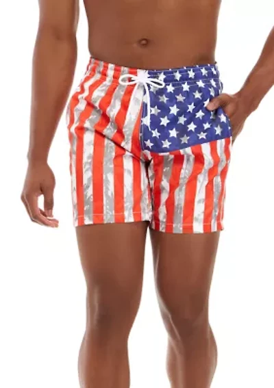 US Flag Sano Swim Shorts