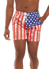 US Flag Sano Swim Shorts