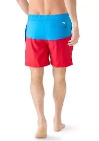 Men's Stretch Compression Swim Trunks