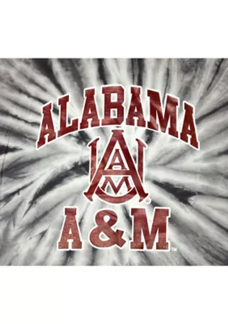 HBCU Alabama A&M Bulldogs Tie Dye Graphic T-Shirt