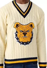 NCAA NC A&T Aggies Cable Knit Sweater