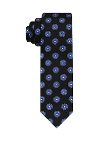 Spaced Medallion Tie