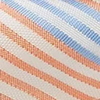 Multi Bar Stripe Seersucker Bowtie