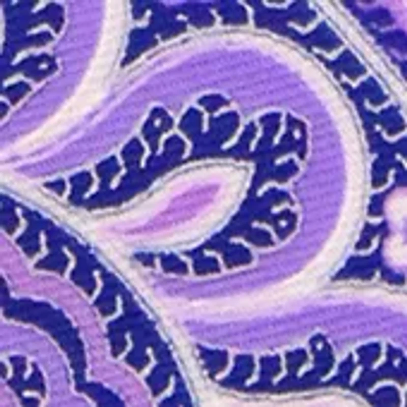 Printed Paisley Microfiber Tie