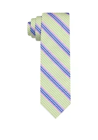 Multi Bar Seersucker Stripe Tie