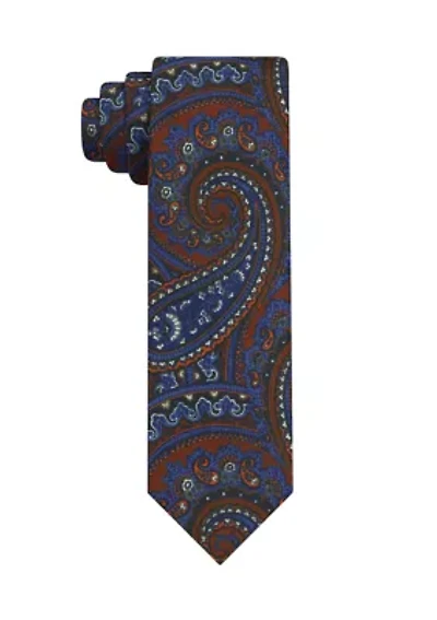 Ancient Madder Paisley Printed Tie