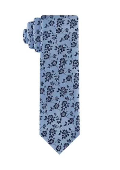 Simple Floral Printed Tie