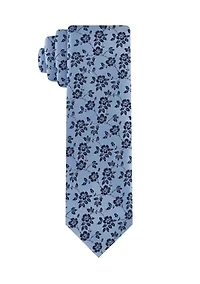 Simple Floral Printed Tie