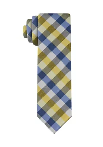 Check Microfiber Tie