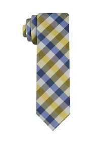 Check Microfiber Tie