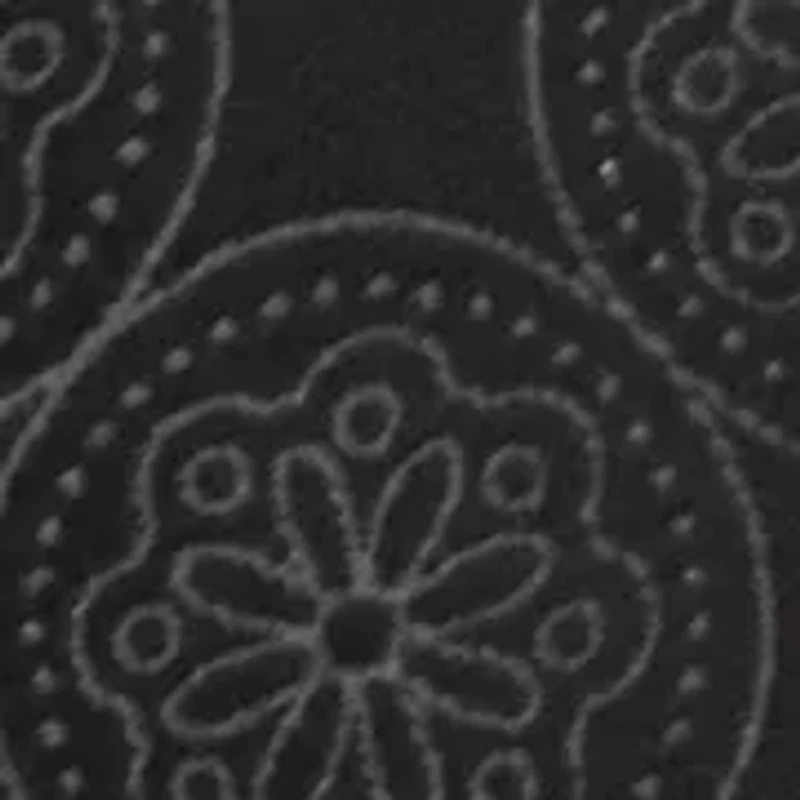 Two-Tone Medallion Tie