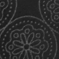 Two-Tone Medallion Tie