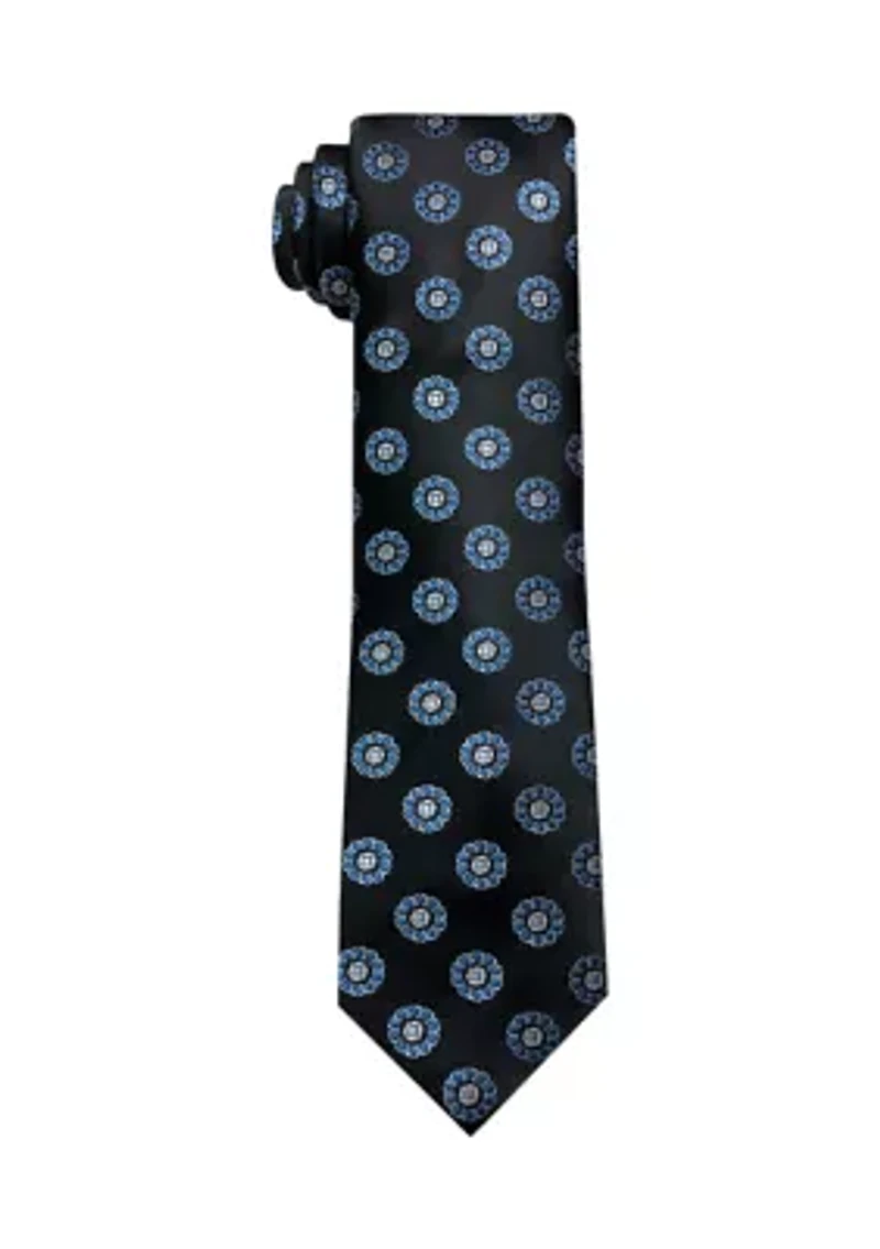Open Ground Medallion Tie