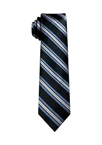 Satin Multi Bar Stripe Tie