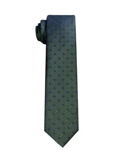 Textured Grid Tie
