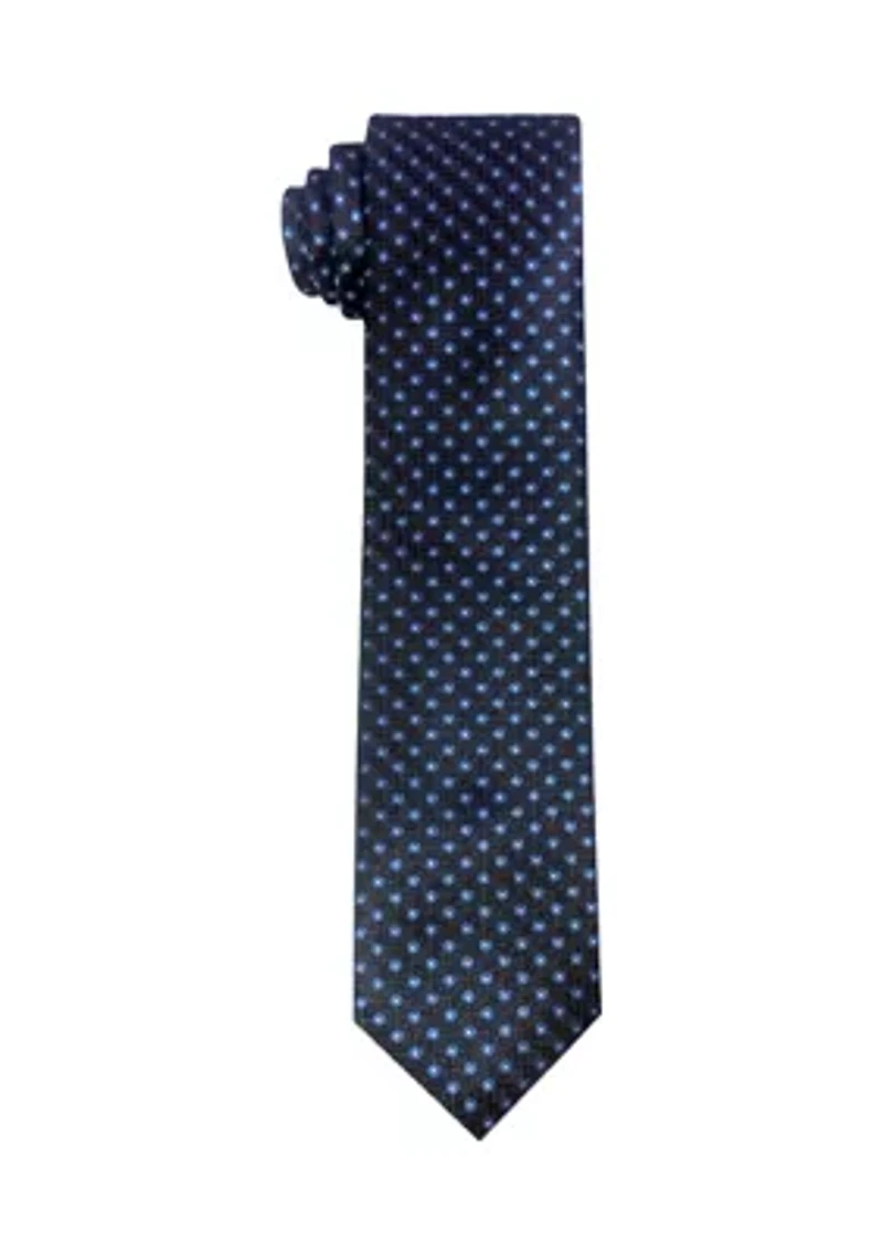 Satin Dot Tie