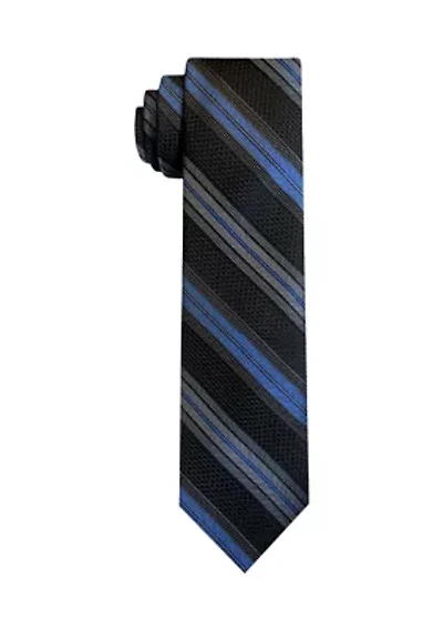 Textured Stripe Tie