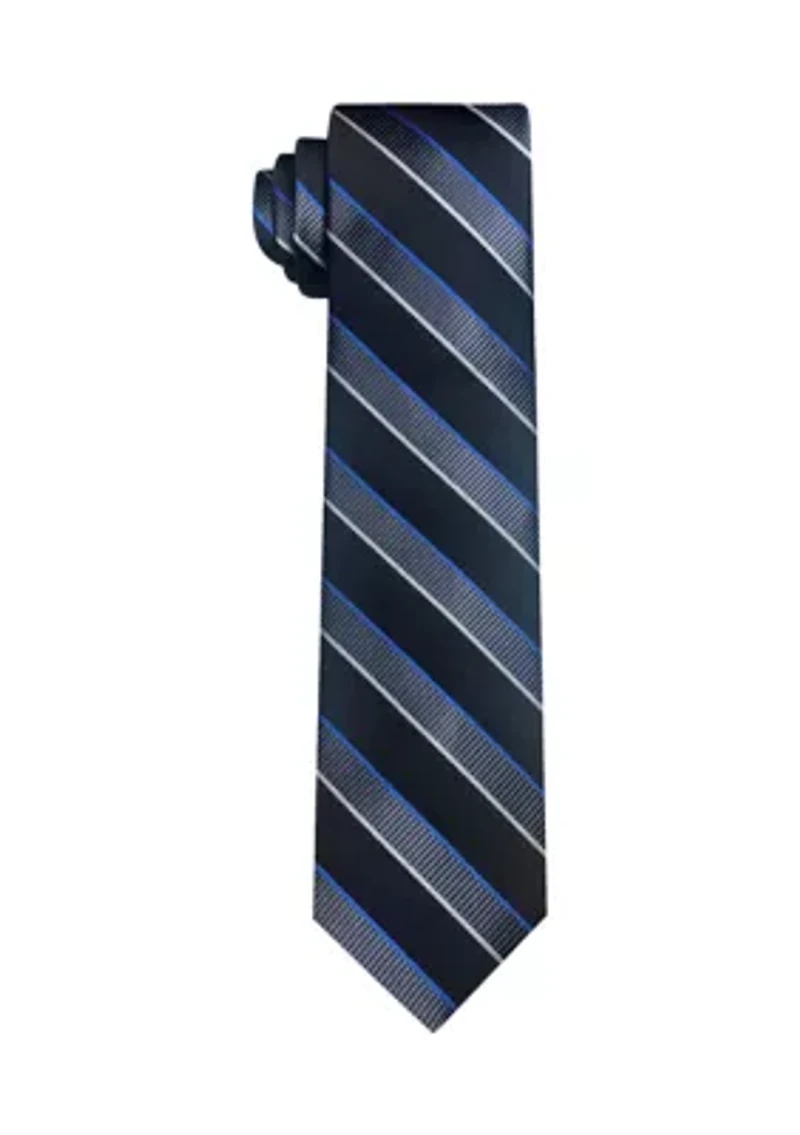 Classic Satin Stripe Tie