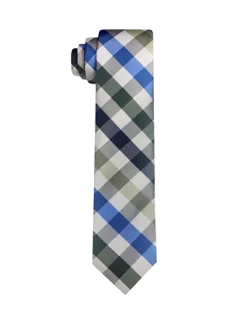 Small Buffalo Plaid Tie