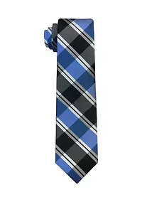 Buffalo Plaid Stripe Tie