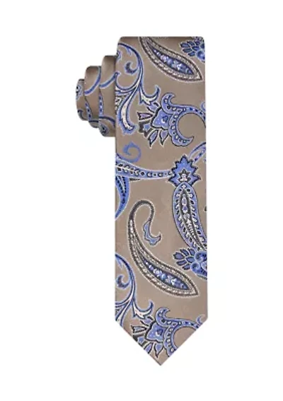 Spaced Paisley Tie
