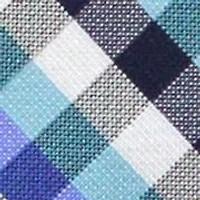 Check Color Block Tie