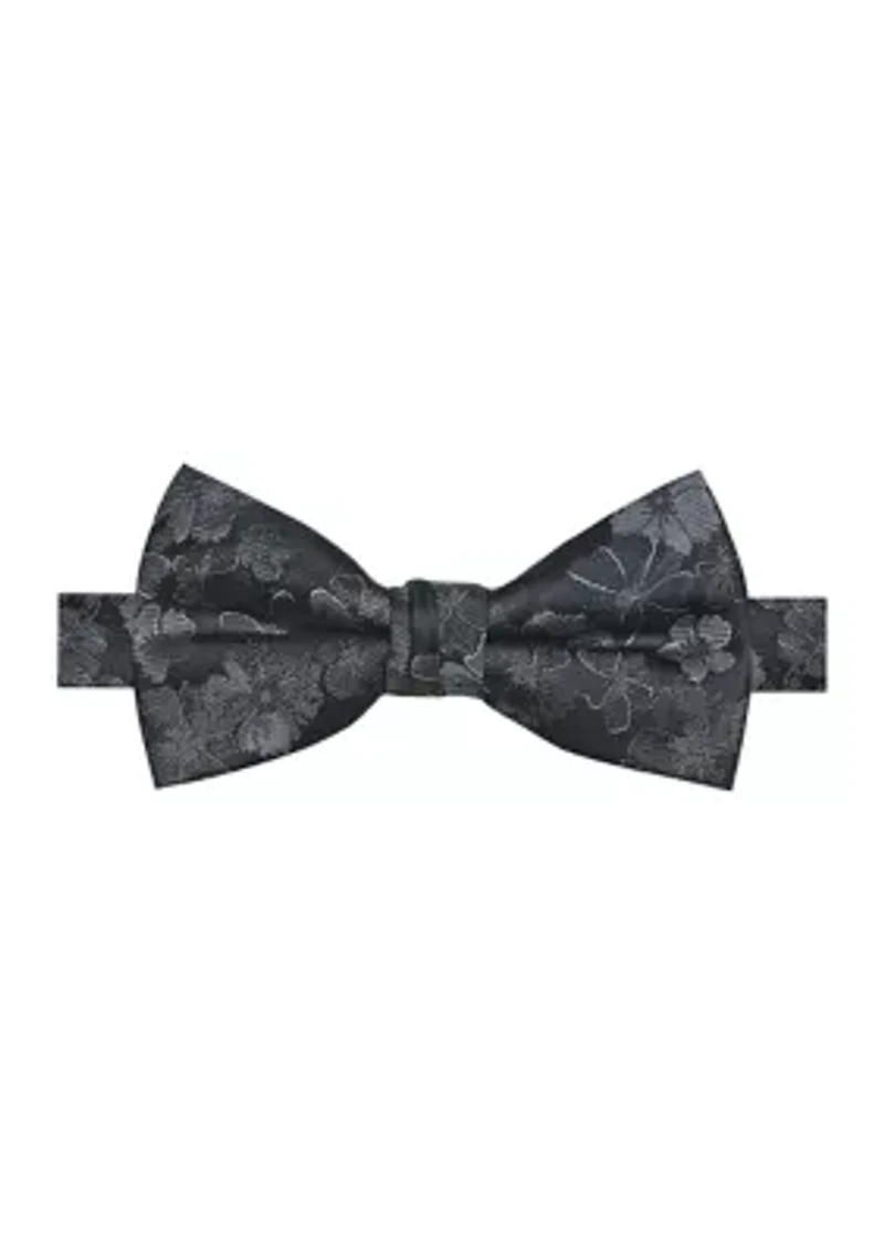 Men's Tonal Floral Printed Bowtie