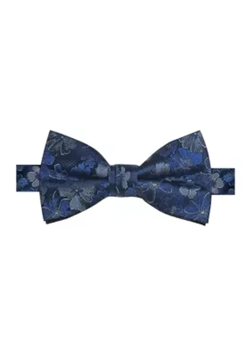 Men's Tonal Floral Printed Bowtie