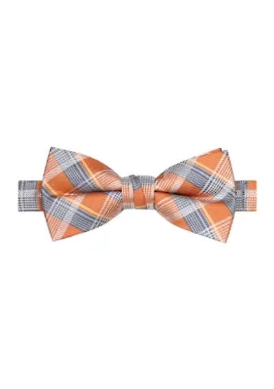 Modern Plaid Printed Bowtie