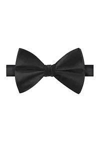 Solid Satin Bowtie