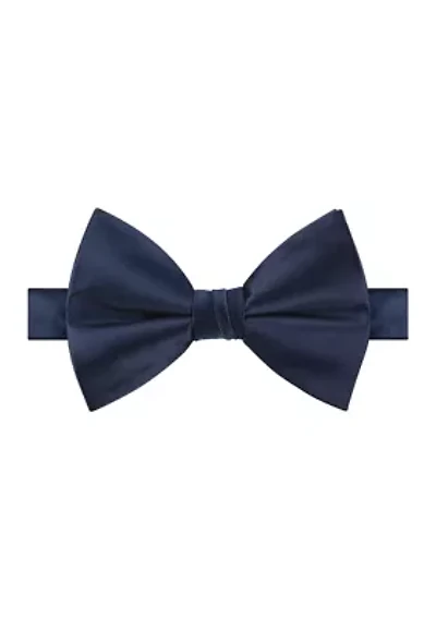 Solid Satin Bowtie