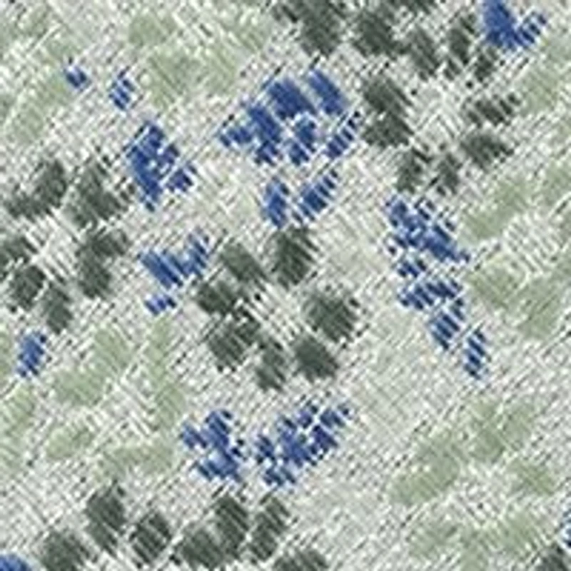 Woven Floral Tie with Bar