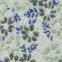Woven Floral Tie with Bar