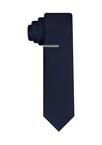Solid Satin Tie Bar