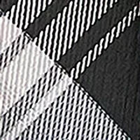 Men's Ombré Open Plaid Printed Tie