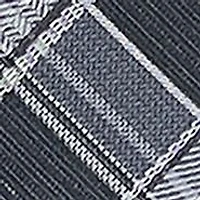 Grid Print Neck Tie
