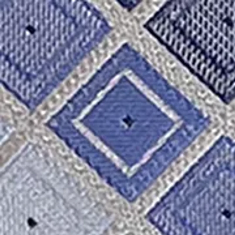 Men's Geometric Grid Printed Tie